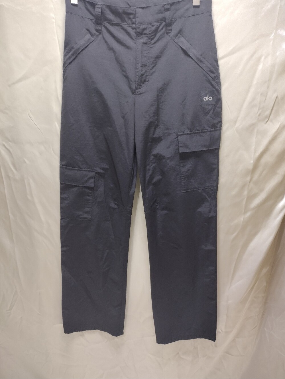 ALO  Black All That Trouser Lightweight Cargo Pants Women's S? No Tag See Measur